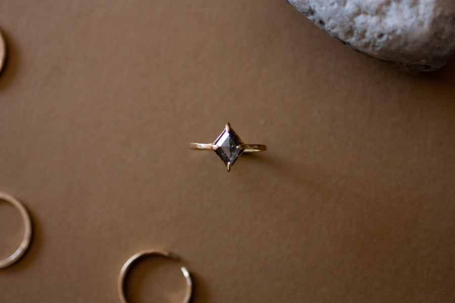 Marnie engagement ring. Handcrafted alternative engagement ring made with your inner wild child in mind.